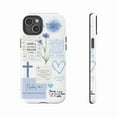 thumbnail image 6 of Verdora Christian Bible Verse iPhone Case – God is so much bigger Phone Cover, Floral Cross Design, Religious Gift for Women & Teens, 6 of 6