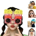 thumbnail image 3 of SDFGTstore Funny Party Sunglasses Novelty Fancy Eyeglasses Photo Booth Props for Birthday, 3 of 4