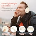 thumbnail image 2 of Bluetooth Headphones Over Ear, 68 Hours Playtime Wireless Headphones with Mic, Foldable Adjustable Lightweight HiFi Stereo Headset, 2 of 7