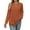 Caramel Color, variant on Zeagoo Tshirts For Women Thumb Hole Cotton Long Sleeve Shirts Tunic Blouses for Leggings