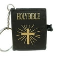thumbnail image 5 of Limei Mini Holy Bible Cross Pendant Keychain Religious Christian Keyring Gifts, 5 of 7