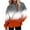 Womens Hoodies & Sweatshirts Orange, variant on ylioge S-5X Plus Size Hoodies for Women with Front Pocket Fleece Lined Sweatshirts Long Sleeve Gradient Printed Pullover Thermal Warm Hoodie Tops