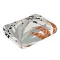 thumbnail image 3 of Kll Tropical Leaves Ultra Absorbent & Soft Hand Towels For Bath, Hand, Face, Gym And Spa-27.5x16in, 3 of 9