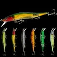 thumbnail image 2 of 2PC Fishing Lures Jigs Fake Bait 12cm/13.6g Big Minnow Fishing Gear Plastic Hard Bait Fishing Gear Product Hook Efficiency, 2 of 9