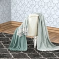 thumbnail image 3 of Modern Threads Batik Gray 100% Cotton Adult Throw Blanket, 50" x 60", 2 Pack, 3 of 4
