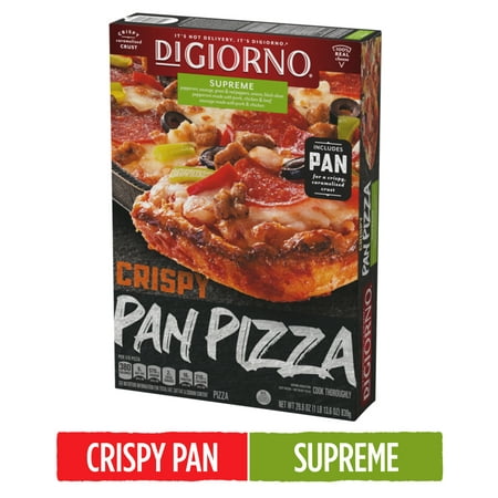 DIGIORNO Supreme Crispy Pan Frozen Pizza