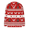 thumbnail image 5 of Christmas Sweaters for Women Sweatshirts Loose Fit Crewneck Sweatshirt Fall Long Sleeve Fall Dresses 2025, 5 of 5