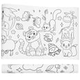thumbnail image 1 of 2 Rolls of Drawing Paper Rolls Kids Coloring Painting Rolls Kids Graffiti Roll Papers Kids Coloring Posters, 1 of 4