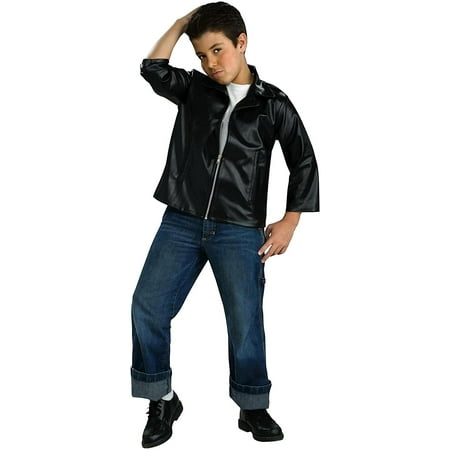 Flirtin with The 50's Child Greaser Jacket, Medium, Costume 50's Greaser jacket By Forum Novelties