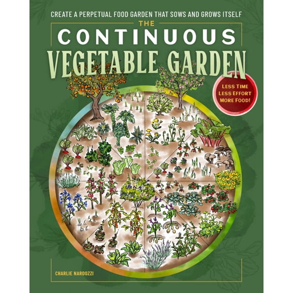 The Continuous Vegetable Garden: Create a Perpetual Food Garden That Sows and Grows Itself (Paperback)