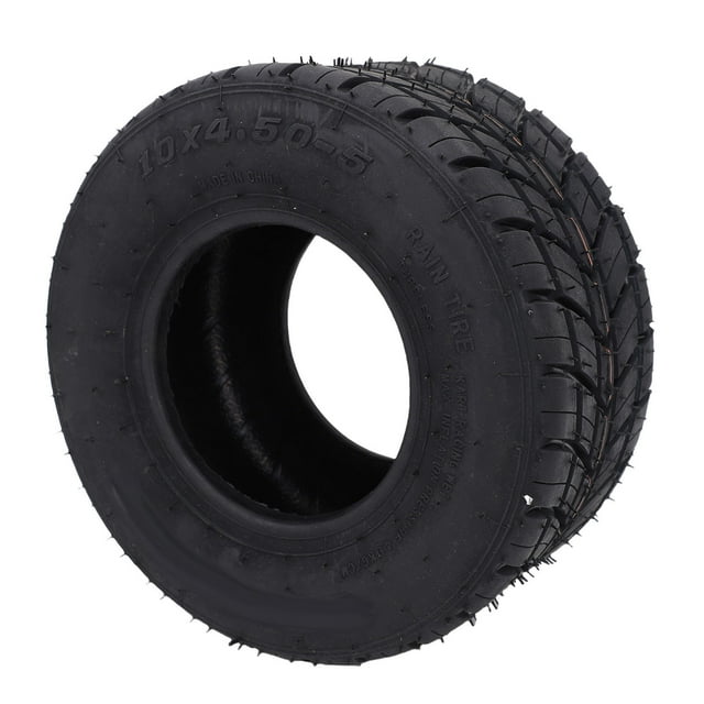 Go Kart ATV Tire, Go Kart Front Wheel Tire Tubeless Non Slip Tread Design Excellent Shoulder Traction Technology for Quad Bike