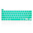 thumbnail image 1 of Laptop American Keyboard Protective Film Silicone Transparent Protective Keyboard Film（Clover）For MacBook Pro 16 Inch, 1 of 6