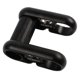 thumbnail image 1 of Extensor de barra de manillar de bicicleta Aleación de aluminio Elevador de vástago doble Vástago de manillar de bicicleta plegable Adecuado para cali Negro Soledad elevador de vástago de bicicleta plegable, 1 of 6