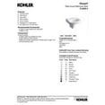thumbnail image 5 of KOHLER K-2035-4-0 PINOIR 22X18 SHROUD/LAV-4CC, 5 of 5