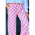 thumbnail image 5 of Ushdele Retro Plaid Pants: High Waist, Wide Leg, Chic Fit, 5 of 8