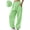 Green#2, variant on pstuiky Baggy Sweatpants with 3 Pockets Elastic Waist Adjustable Cuff Sport Long Pants Solid Color Casual Plus Size Winter Pants for Women