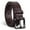 Coffee, variant on WHIPPY Non Metal Leather Belt for Men, Nickel Free Belts for Jeans Pants with Hypoallergenic Buckle