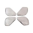 thumbnail image 1 of For Sport 2023 Speaker Cover Decoration Sticker Stereo Speaker Cover Frame, Bright Silver, 1 of 5