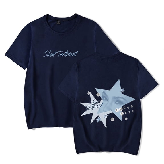 Freya Skye Silent Treatment tshirt music tour outfits crewneck short sleeve tshirt men/women fashion tops