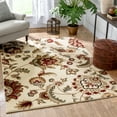 thumbnail image 2 of Well Woven Barclay Ashley Oriental Modern Floral Ivory 9'3" x 12'6" Area Rug, 2 of 8