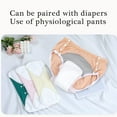 thumbnail image 6 of Absorbent Cloth Washable Menstrual Pad with Closure for Women Reusable Cotton Sanitary Napkin Underwear Liner, 6 of 8
