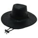 thumbnail image 1 of Sombrero De Vaquero Mujer Elegante Sombrero De Sol Informal Para Viajes Camping Escenario Rendimiento Negro, 1 of 8
