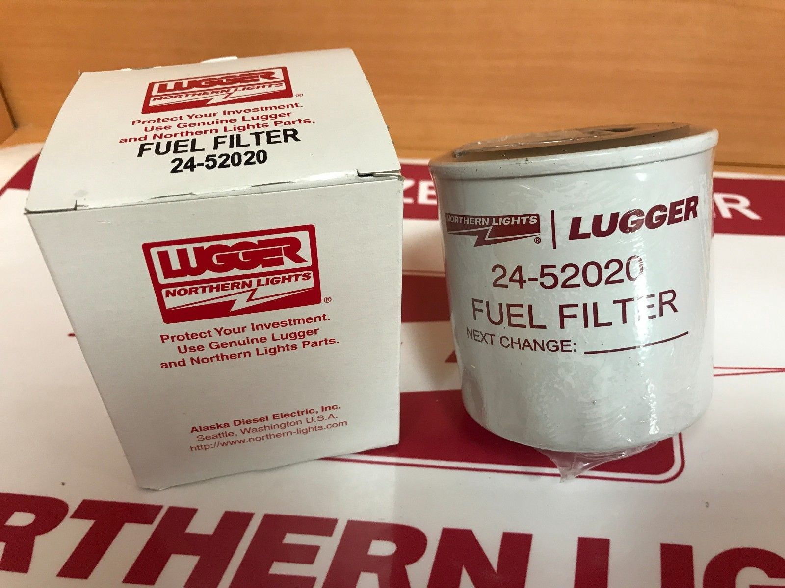 Northern Lights 24-52020 Fuel Filter 4 Micron 130366020 130336020
