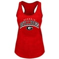 thumbnail image 2 of Women's Fanatics Red Georgia Bulldogs Plus Size Arch Tank Top, 2 of 3