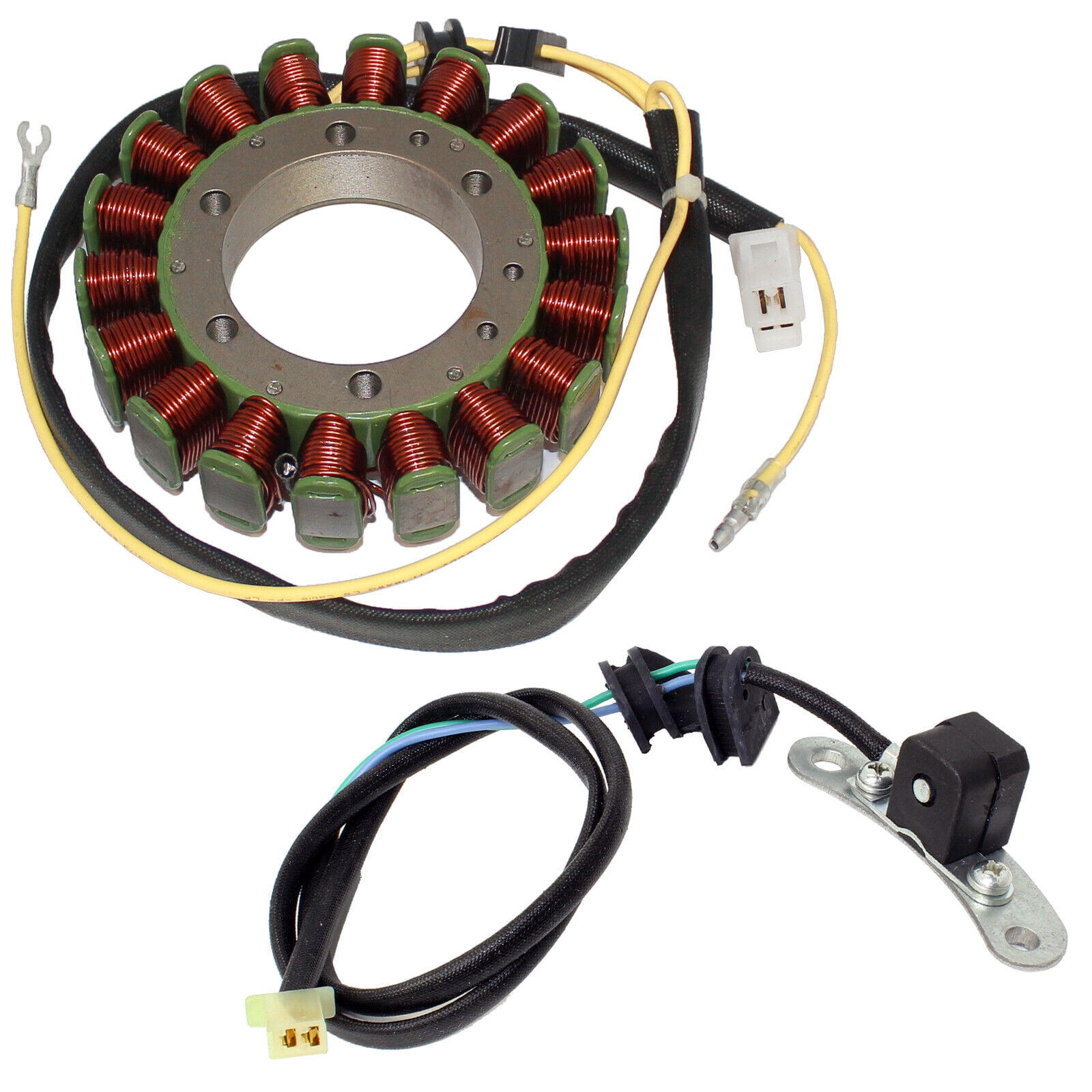 Bobine Stator Alternateur Pour Yamaha XV1100 Virago (1986-1999) & XV750 (1988-1997) - Pièce Rechange