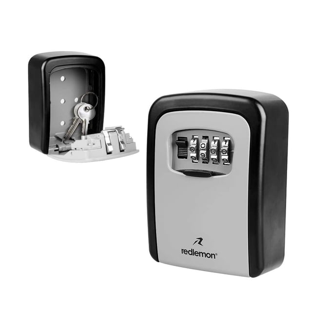 Candado de Combinación con Caja de Seguridad para Llaves Redlemon Impermeable Ideal para Casa y Airbnb
