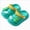 A7-Dark Green, variant on Toddler Kids Massage Pool Slides with Arch Support Quick Drying Shower Shoes Non-Slip Drain Holes Beach Sandals Summer Bathroom Indoor House Slippers for Boys Girls Gibobby,8,Yellow