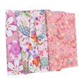 thumbnail image 2 of Yuarrent Paquete de 5 telas de algodón, bolso de hombro a medida, costura de tela cuadrada Floral, accesorios de artesanía de retazos para el hogar, Artesanía Tipo 1 Yuarrent  HA062149-01, 2 of 6