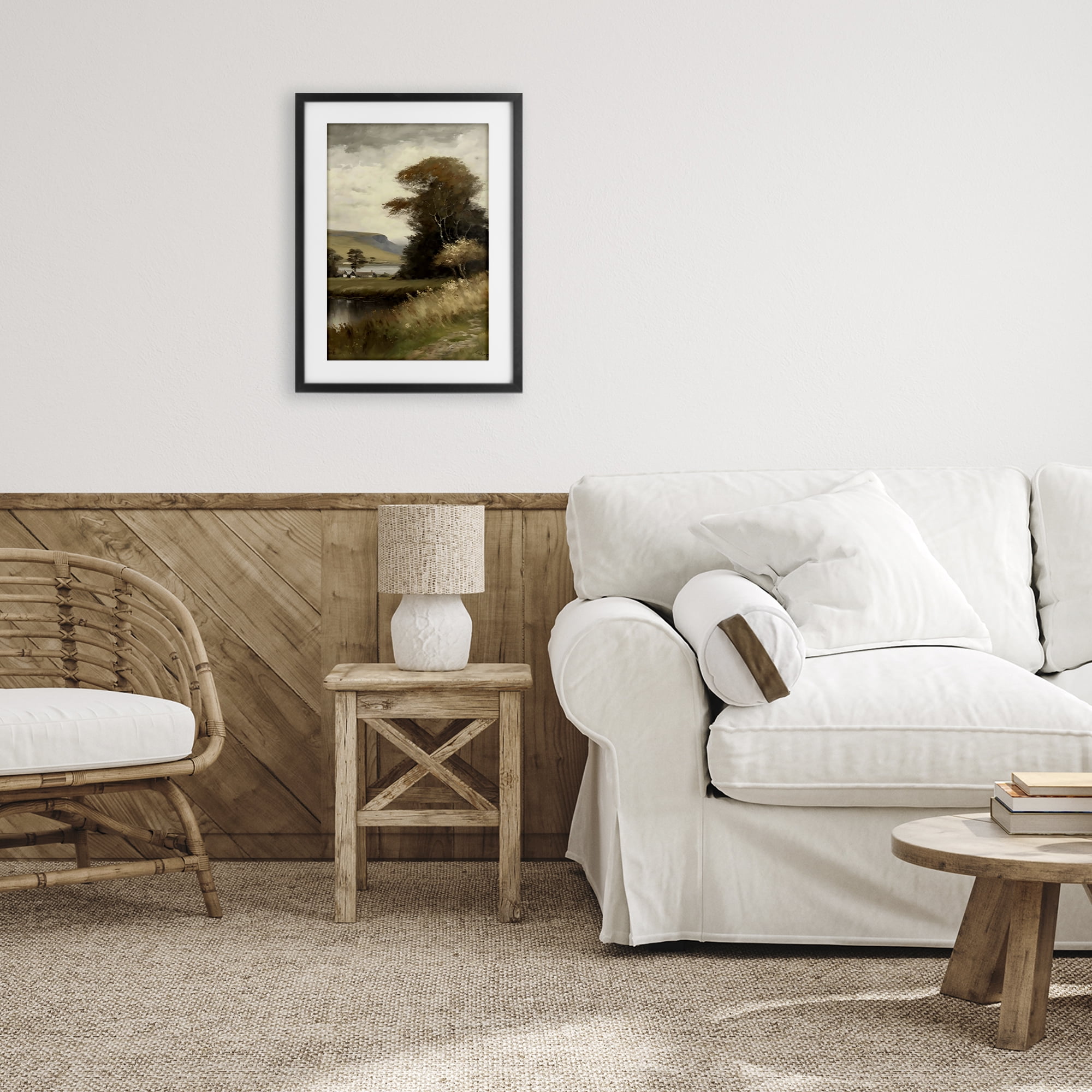 Stupell Industries House By The Water Retreat Black Framed Print Under Glass, design by Creative Studio