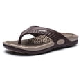 thumbnail image 2 of Sandalias Tanga Verano Chanclas Con Soporte para El Hombres Comodidad Informal, 2 of 9