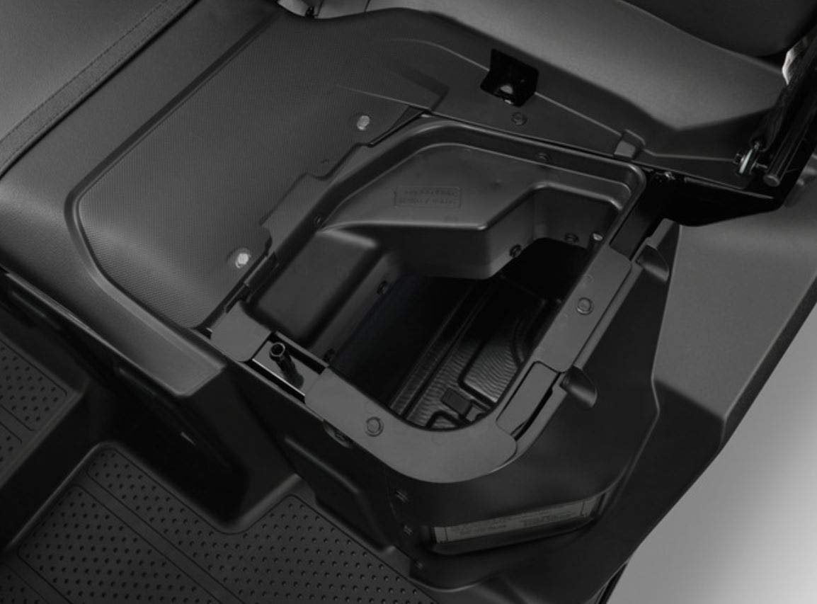 KIWI MASTER Under Seat Storage Box Compatible for 2017-2021 Honda Pioneer 1000 Accessories 3P 5P Driver Underseat Storage Bin 08L70-HL4-F00 