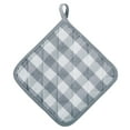 thumbnail image 3 of Traditional Elegance Buffalo Check Pot Holder - Grey - Set of Two, 3 of 3