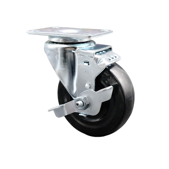 Avantco 17816412 Swivel Caster with Brake Replacement – Service Caster Brand