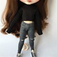 thumbnail image 2 of Suéter causal hecho a mano DoubleWood y Jean / Pantalones Reemplazo para la muñeca Blythe, 1/6 Fashion Doll Accesorios Set Ropa de muñeca compatible con Blythe ICY Pullip Doll, 2 of 3