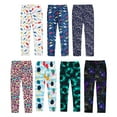 thumbnail image 3 of Girls Printed Elastic Slim Full-Length Active Legging, Sizes 1-9Y, 3 of 3