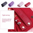 thumbnail image 3 of mmirethe Display Case Earring Roll Storage Box Jewelry Supplies Container Multifunctional Shop Accessories Space Saving Red, 3 of 6