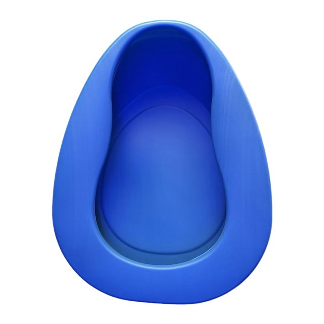 Inteprter Inodoro portátil de un solo para ancianos, mujeres y hombres, grueso, de gran capacidad, para heces, orinal, inodoro de emergencia Suministros de limpieza para el hogar Azul