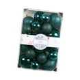 thumbnail image 4 of 26 piezas de adornos navideños Strade Fareast Limited bolas irrompibles Verde oscuro, 4 of 8
