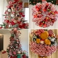 thumbnail image 6 of Miyuadkai Red & White Festival Decorative Ribbon, 9M X 26Cm, for Christmas, Wedding, Moss Garland, Halloween Craft & Happiness Packaging, 6 of 7