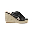 thumbnail image 3 of BLISSFUL STEP Women's Espadrille Platform Slide Wedge Sandals, 3 of 6