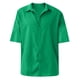 thumbnail image 3 of Designer Spring Summer Men's Casual Cotton Linen Solid Color Short Sleeve Shirts Loose Shirts 3XL, 3 of 3