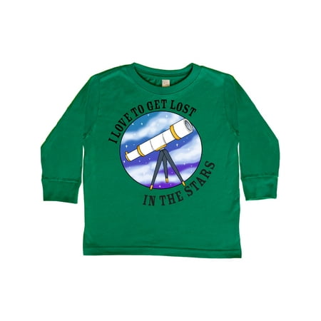 

Inktastic I Love to Get Lost in the Stars Gift Toddler Boy or Toddler Girl Long Sleeve T-Shirt