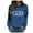 Blue, variant on UJNDER Women's Letter Print Crewneck Sweatshirt Long Sleeve Oversized Casual Pullover Fall Winter Sweatshirt for Women Wine XXL