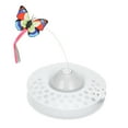 thumbnail image 3 of Jouet Volant Rotatif Électrique 2 en 1 pour Chat, Forme de Teaser Lumineux, 3 of 8