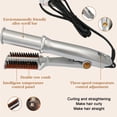 thumbnail image 6 of FOLYX 2 in 1 Rotating Curling Iron and Hair Straightener, Fast Heating, 3 Heat Settings, Professional Styling Wand for All Hair Types, Home, Travel Use, 6 of 6