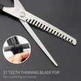 thumbnail image 2 of Tutuviw Easy-use Hair Cuting Shears,Salon Razor Edge Hair Cutting Scissors Made of Stainless Steel,Straight Thinning Blade,Lightweight, Fashionable and Durable for Barber/Home Use, 2 of 7